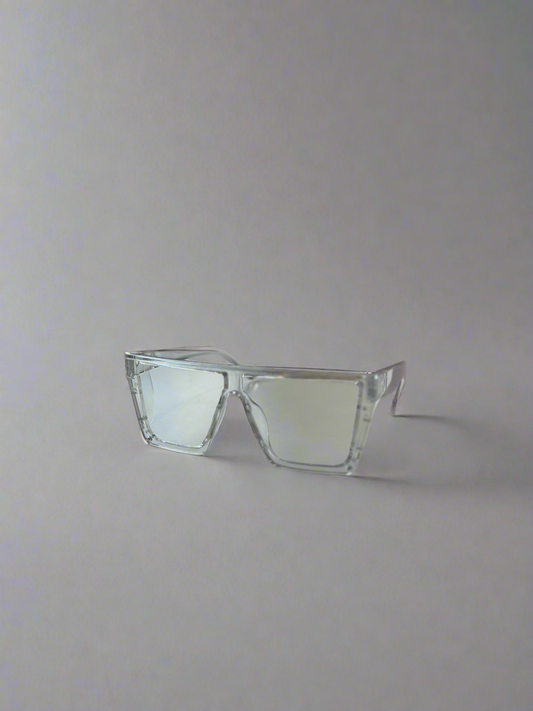 Clear safety glasses