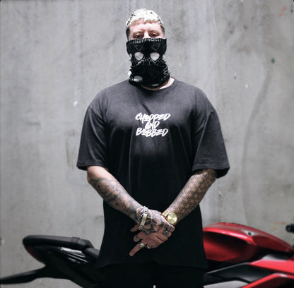 Vintage Wash Graffiti Masked Up Tee